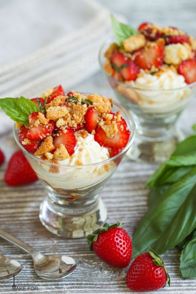 Strawberry Cheesecake Shortcakes