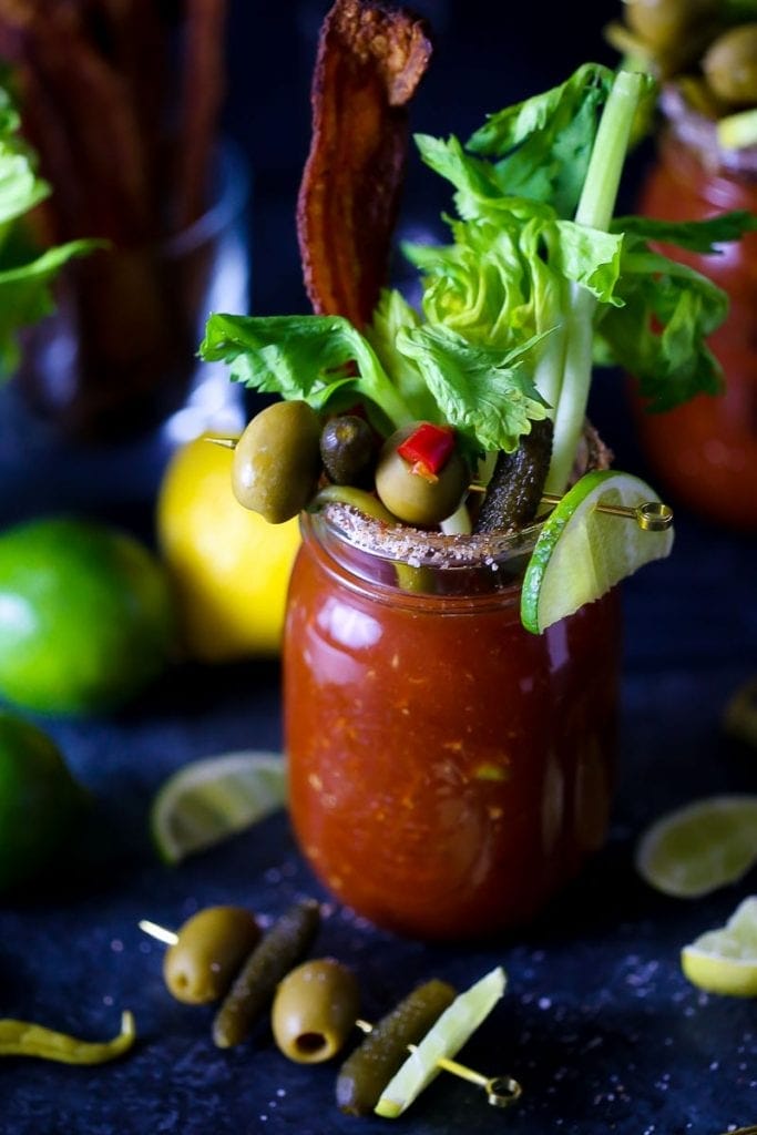 Bloody Mary with All. The. Fixins. What Should I Make For...